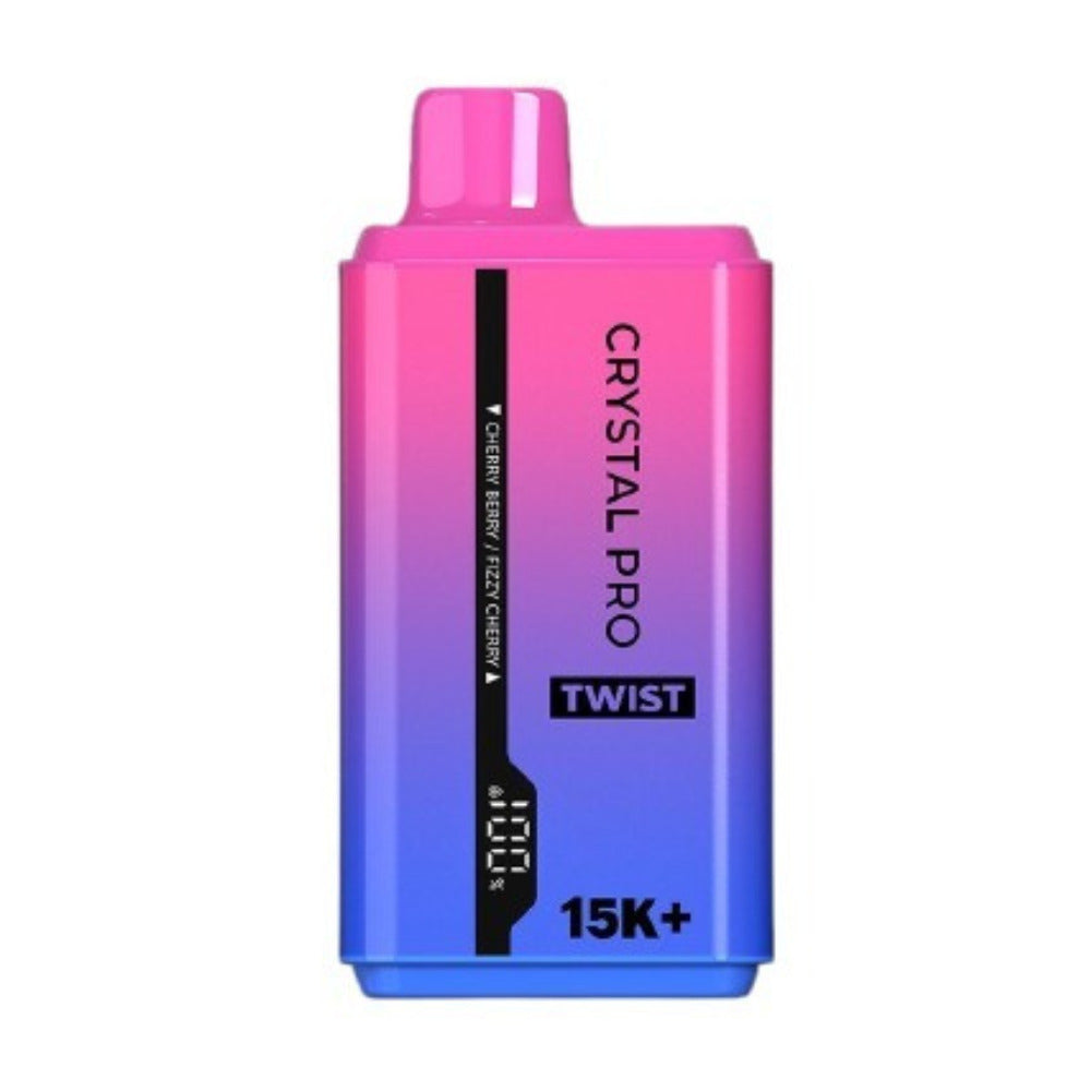 Crystal Pro Twist 15000 - Cherry Berry / Fizzy Cherry