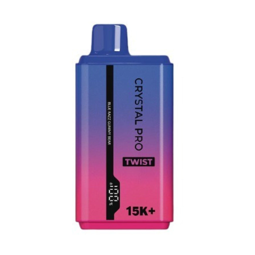 Crystal Pro Twist 15000 - Blue Razz Gummy Bear